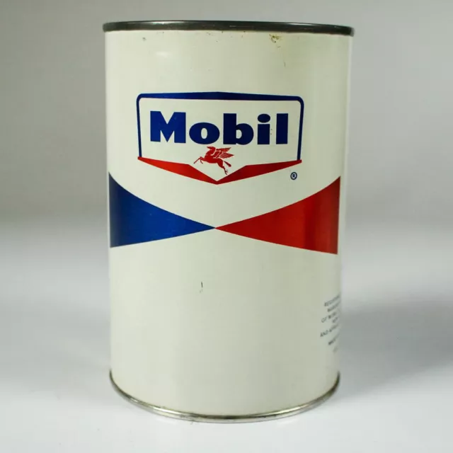 Mobil Oil Dose Petromobilia Tankstelle Blech Kote 33 Vintage Pegasus 60er