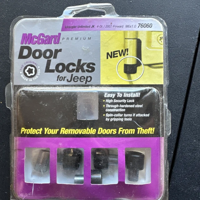 McGard Jeep Wrangler Door Locks (76058) main image 1