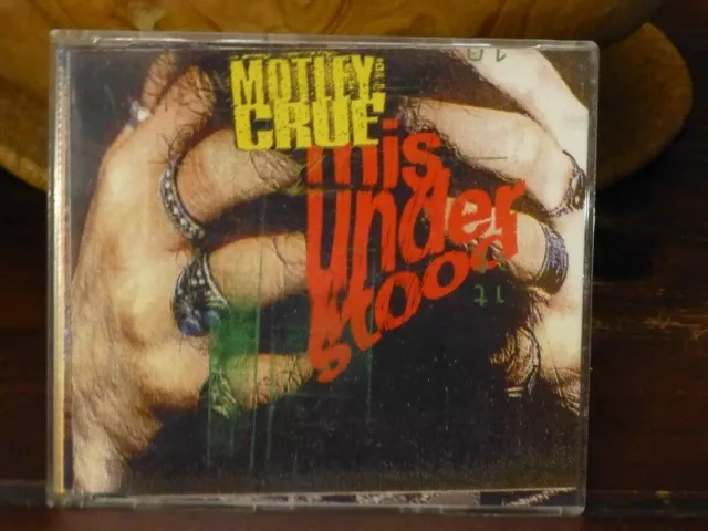 “MISUNDERSTOOD” *RARE* 4-track 1994 CD single by MOTLEY CRUE *free P&P*