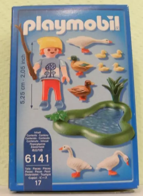 Playmobil Country Enten und Gänse am Teich 6141 Neu & OVP Bauernhof Mädchen Gans 2