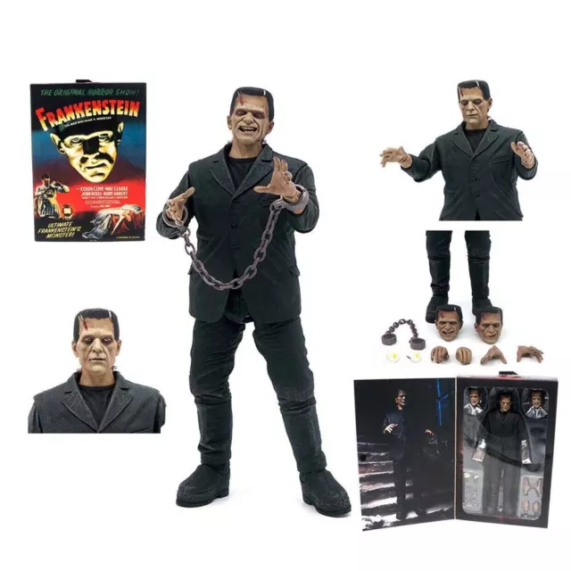 NECA Universal Classic Monster Frankenstein 7.7'' Action Figure Halloween Gift 3