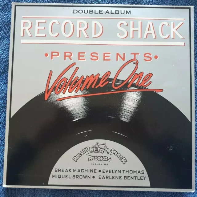 Record Shack Presents Volume One 12" Vinyl Double LP Compilation 1984 Excellent