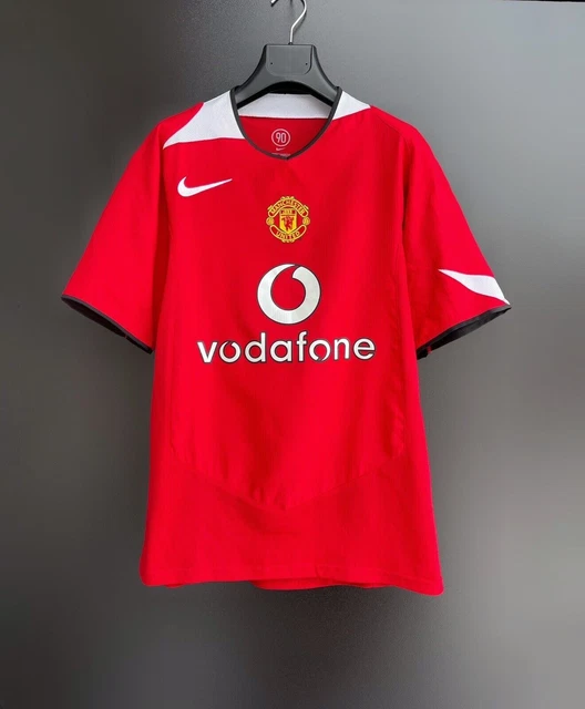 Vintage Nike Manchester United 2004/2006 Home Football Jersey Soccer Jersey Sz S