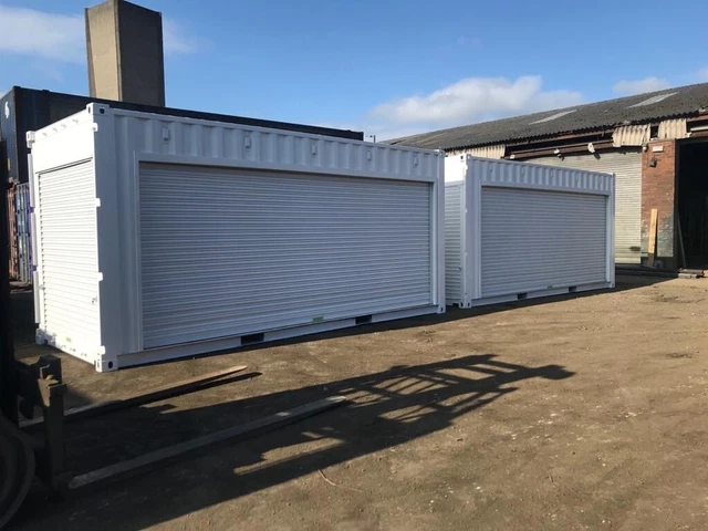 20FT X 8FT Roller Shutter Shipping Container - Nationwide Delivery £ ...