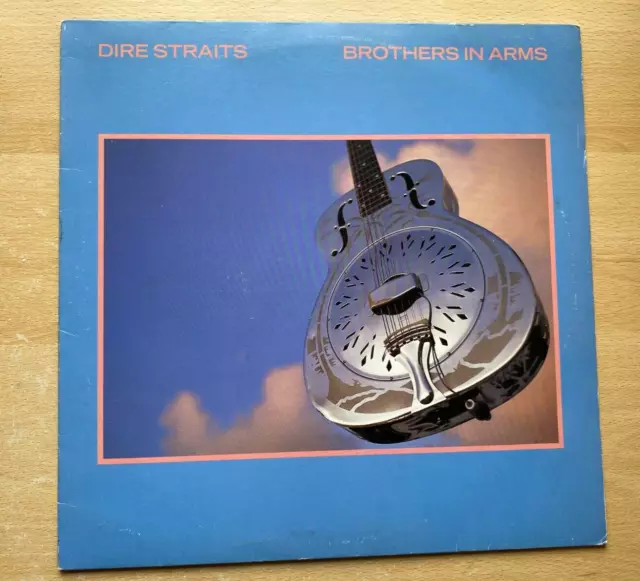 Dire Straits - Brothers In Arms - Uk Lp - 1985 - Vertigo Verh 25 - Plays Vg+