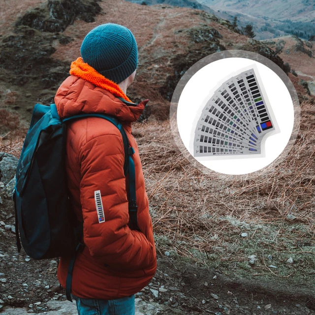 10 Pcs Aquarium Thermometer Strip down Jacket Temperature Fish Tank
