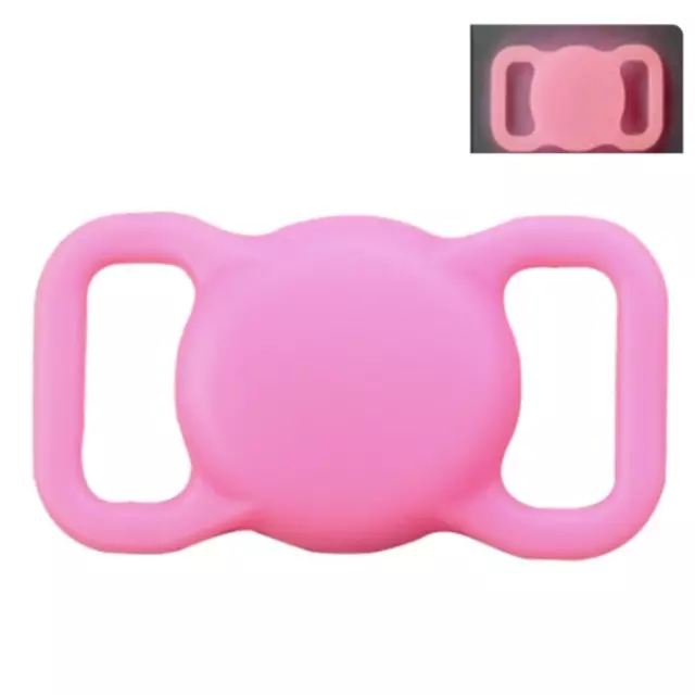 Pet Airtag Dog Cat Collar Holder Silicone for Apple Air Tag Protective Case AU