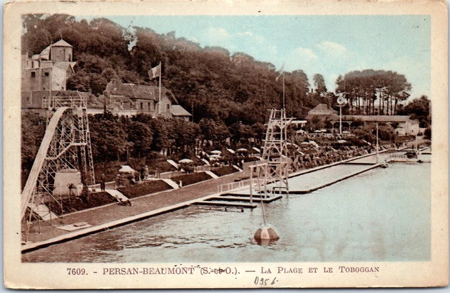 95 PERSAN BEAUMONT - la plage et le toboggan