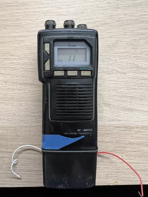 ICOM IC-M15E No Waterproof  VHF MARINO .No Yaesu, Kenwood Th, Vertex, Horizon