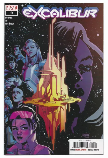 Excalibur #9 2020 Unread Mahmud Asrar Main Cover Marvel Comics X-Men Tini Howard