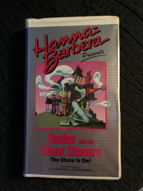 GOOBER AND THE Ghost Chasers VHS Hanna Barbera Clamshell Rare Tested £ ...