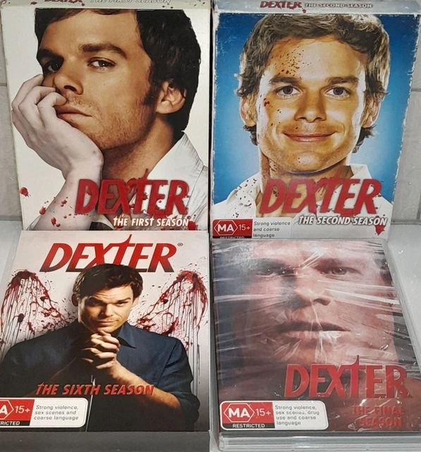 DEXTER, TV SERIES On DVD, Season 1,2,6,8, PAL Region 4,Rated MA 15+, $29.99  - PicClick AU