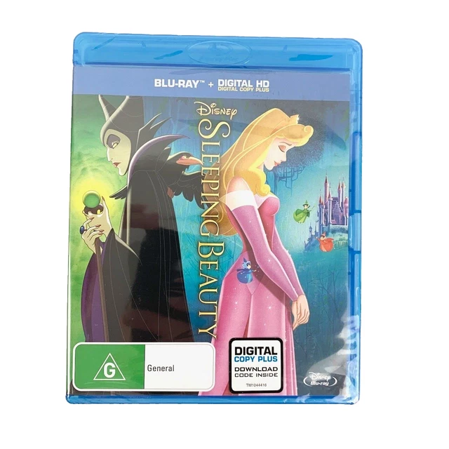 SLEEPING BEAUTY BLU-RAY, 1959 Brand New Sealed Disney Region B