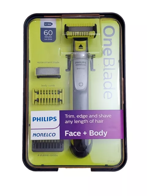 Norelco OneBlade Face And Body Shaver Mens Hybrid Electric Trimmer Rechargeable