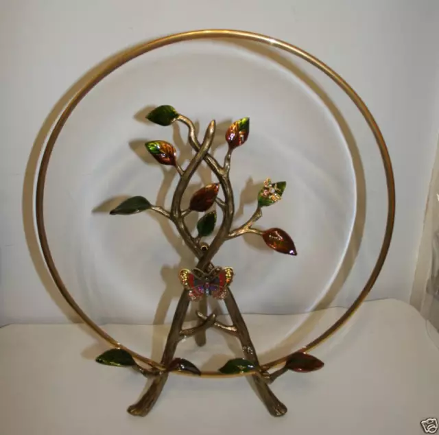 JAY STRONGWATER Decorative Plate & Stand Swarovski