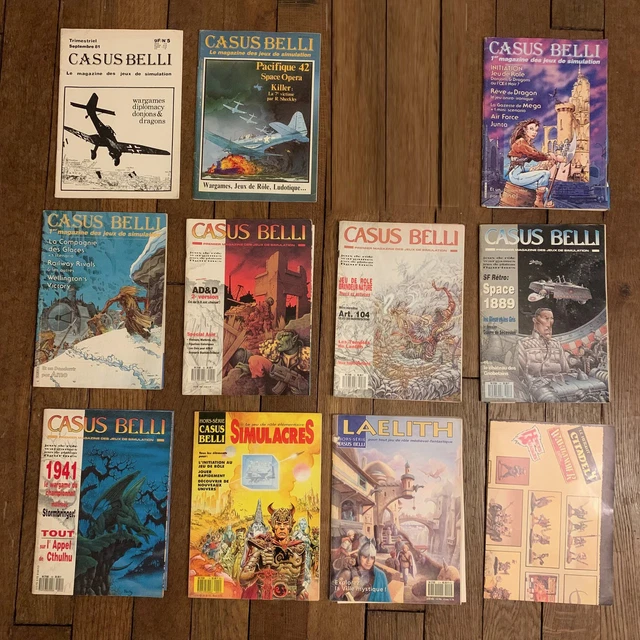 JDR JEU DE ROLE CASUS BELLI V1 N°90 JANVIER 1996 ENCART INCLUS NON