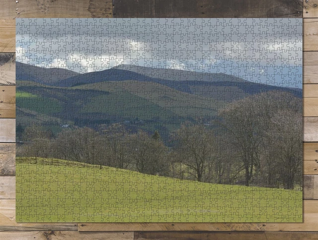 1000 piece puzzle for adults: Scottish Nature Landscape Scotland