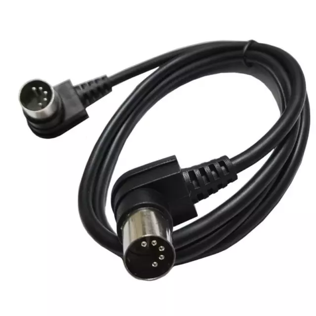 SinLoon 5-Pin DIN Female Cable, 5 Pin Din to 90 Degree 3.5mm(1/8in)