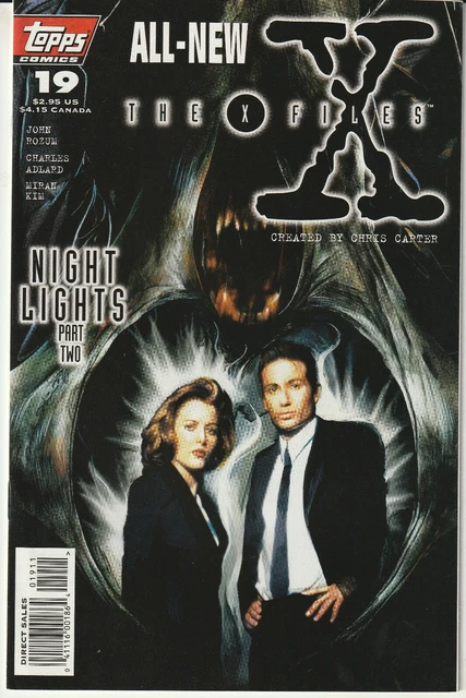 The X-Files Vol 1 #19 Topps Comics 1996 "Night Lights - Part Two"