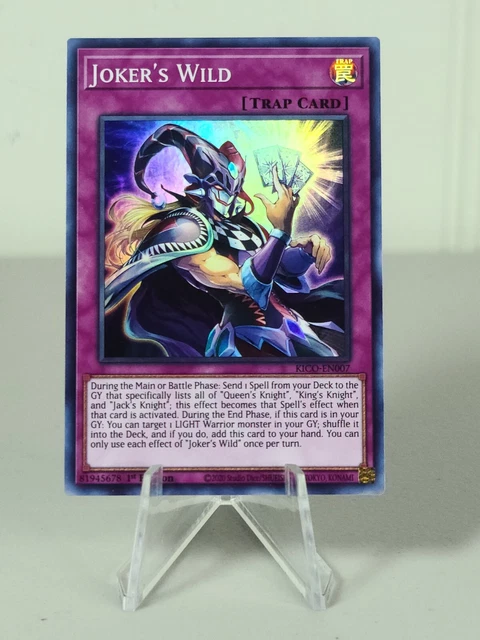 Yugioh - Joker's Wild - KICO-EN007 - Super Rare 1st Edition