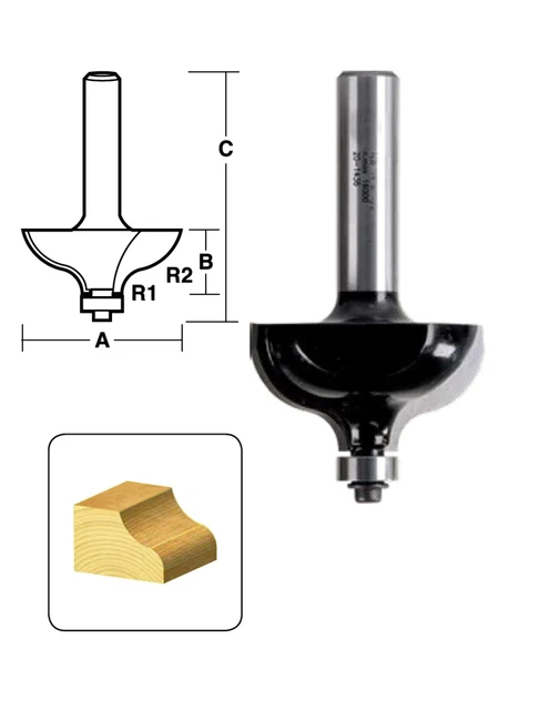 Table Edge Router Bits | TEB Series