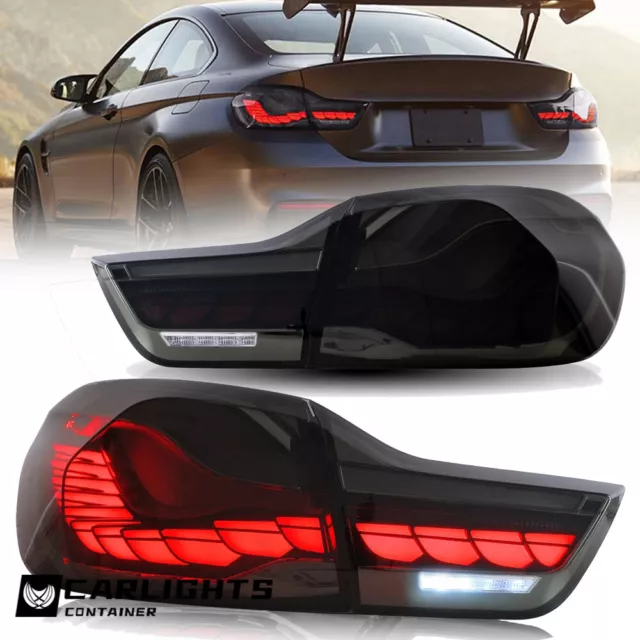 OLED Rear Tail Lights For 2014-20 BMW 4 Series M4 440i 428i 435i 420i w/ Startup
