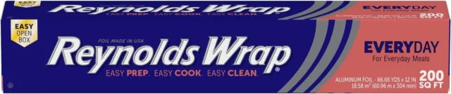 Reynolds Wrap Aluminum Foil, 200 Square Feet