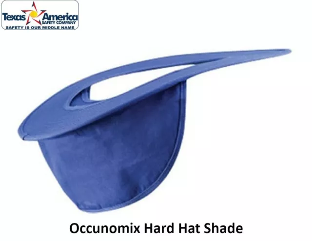 Occunomix Hard Hat Shade in Blue + Free Shipping!!