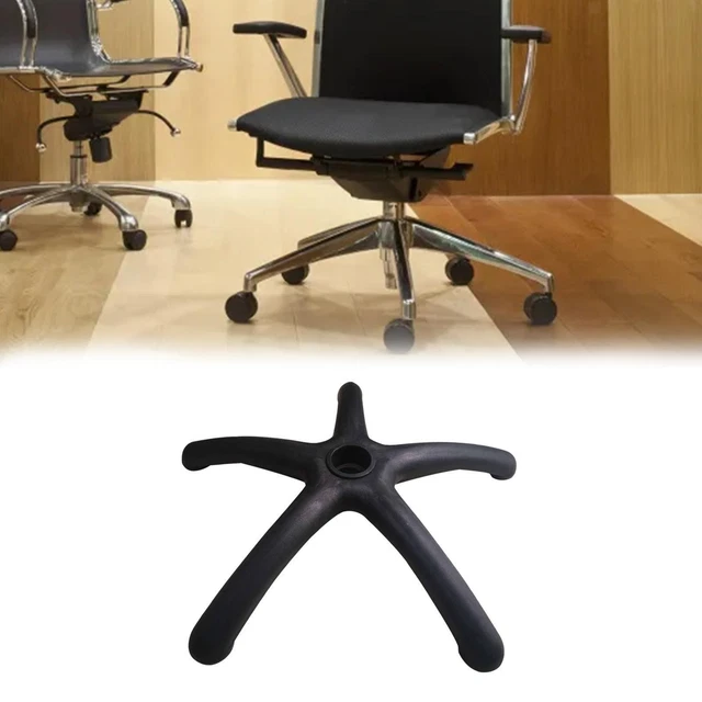 Remplacements de base de chaise de bureau 52 cm partie inférieure matériau PP