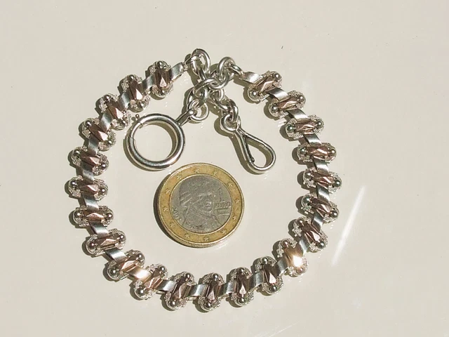 Montre-pendentif - EBTOOLS - Chaîne de montre 65 cm - Métal argenté