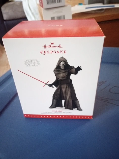 Brand New HALLMARK Keepsake Ornament 2015 Star Wars The Force Awakens Kylo Ren