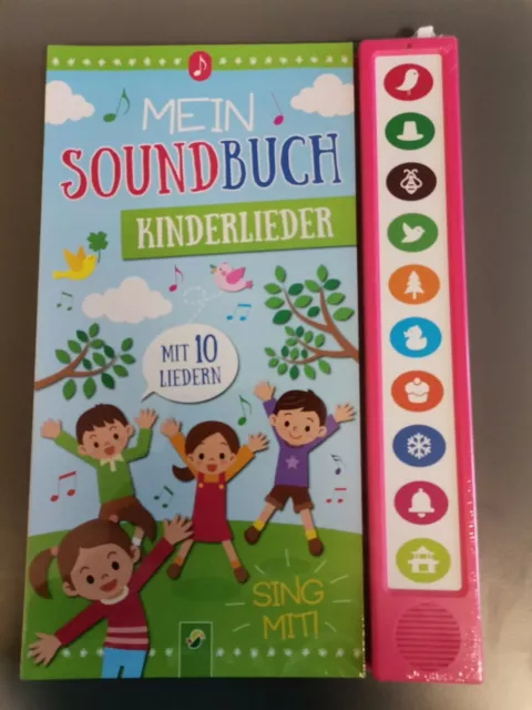 Mein Soundbuch "Kinderlieder" mit 10 Liedern NEU + OVP