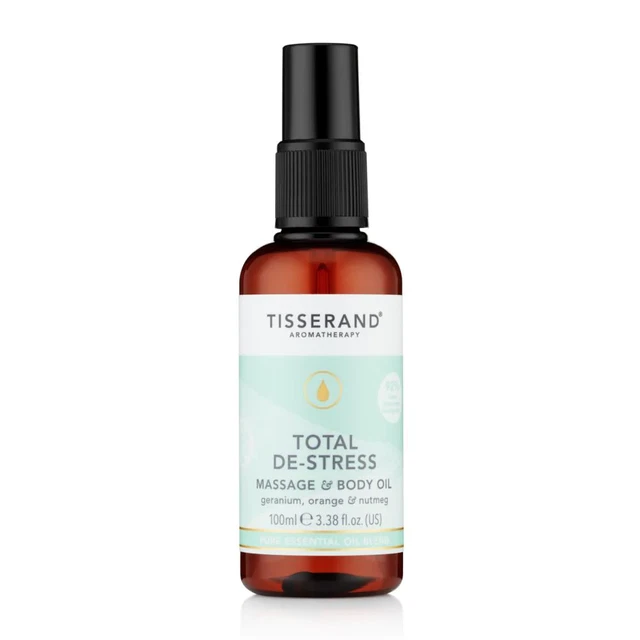 Tisserand Total De-Stress Massage & Körper Öl 100ml