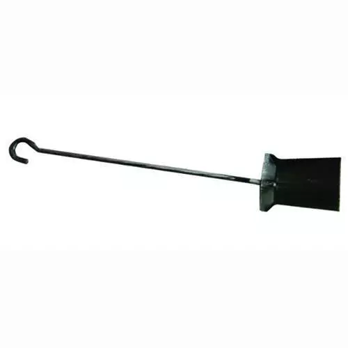 Paletta Pala Per Fuoco Manico Ferro C/Gancio Art.108/131 Cm. 60X9,5