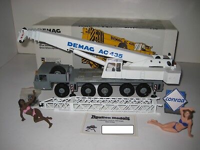 Conrad Demag AC 435 Autogru Bianco #2081.3 Conrad 1:50 Conf Orig. 