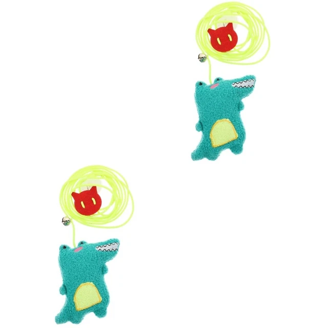 2x Hermoso Juguete Creativo Gato Colgante Juguete Pro Hogar