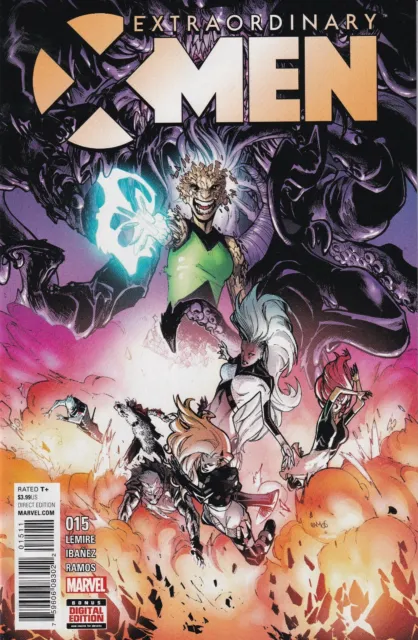 Extraordinary X-Men #15 2015 Unread Humberto Ramos Cover Marvel Comics Lemire