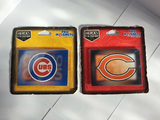 1998 PRO MAGNETS Heroes of the Locker Room ours de Chicago et petits de ...
