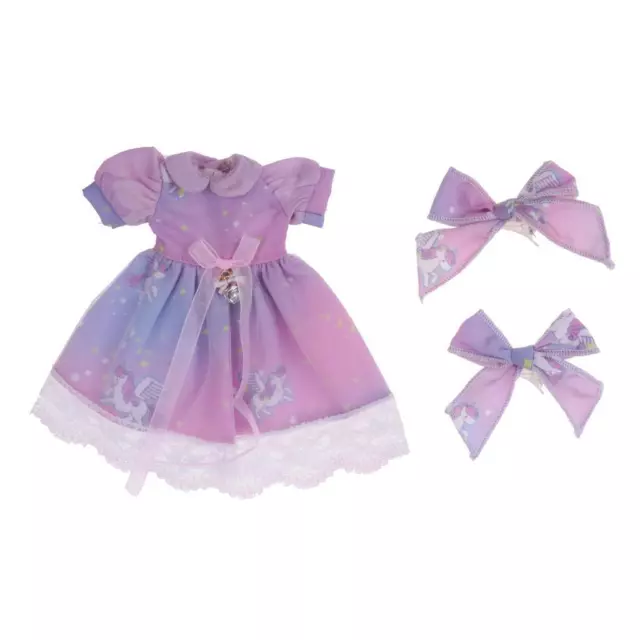 Adorable Dolls Outfits Lace Dress And Bow Headdress /6   Dolls