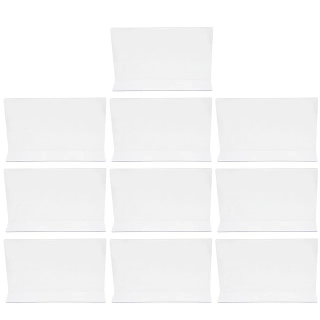10 pz divisori scaffale acrilico separatore armadio divisore armadio
