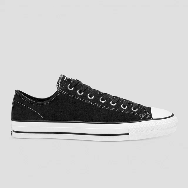 CONS SHOES CTAS PRO HI Suede Black Black White Converse Skateboard 