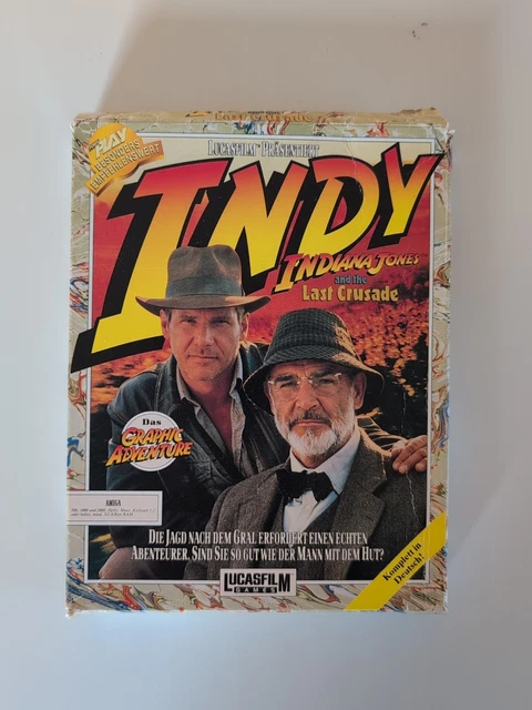 Indiana Jones And The Fate Of Atlantis – Amiga – 11 Disquettes – Manuel Inclus