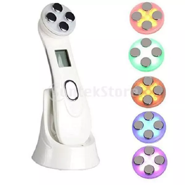 RF Beauty Instrument, LED Anti-Aging Anti-Falten Massagegerät für