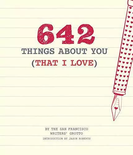 642 Things about You (That I Love) (Journal), Chronicle Books, Good Condition, I