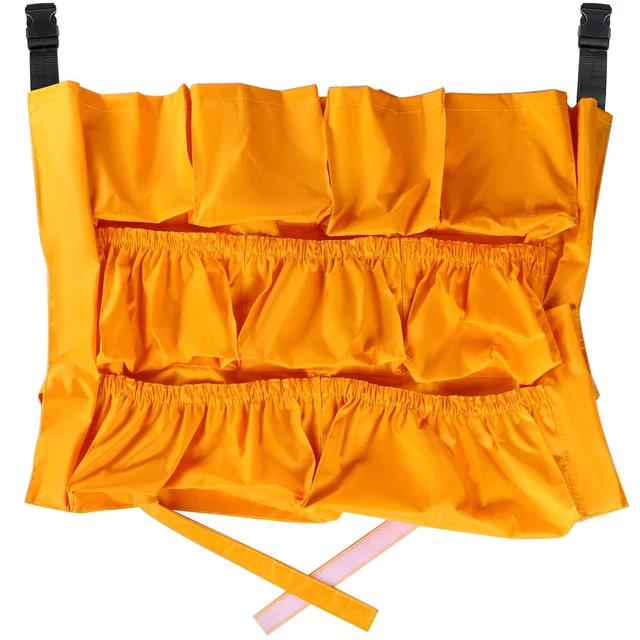 Trash Can Caddy Bag 12 Pockets Garbage Bin Caddy Organizer for Cleaning