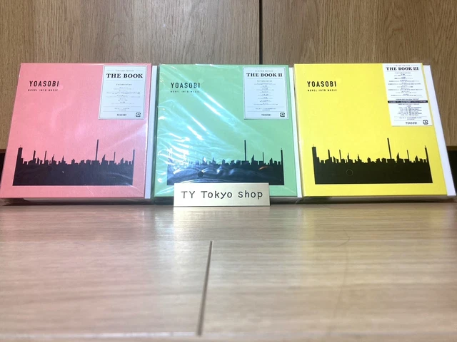 【ケース美品】YOASOBI THE BOOK １.２.３ 人気作品　3枚セット YOASOBI THE BOOK 1-3 CD 3枚セット ヨアソビ アルバム Amazon.co.jp