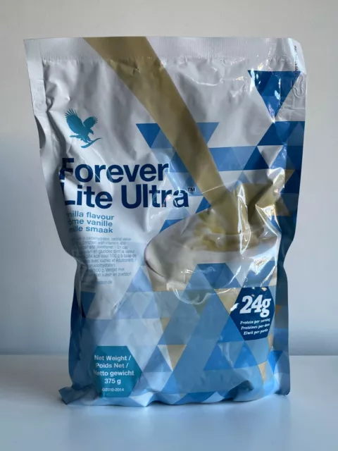 Forever Living Lite Ultra Shake Vanilla / Chocolate Flavour With Aminotein 375g 2