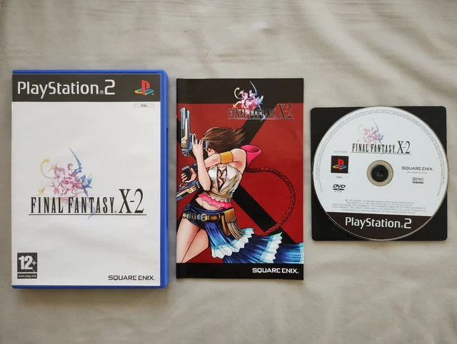 Final Fantasy X-2 Sur PS2 - Complet (Boîte, Notice) - Version PAL FR - Comme Neuf