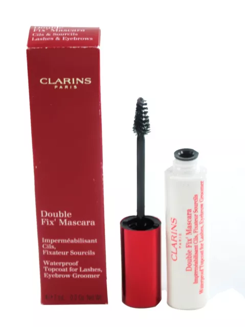 Clarins Double Fix Mascara Waterproof Topcoat .2oz/7ml New In Box