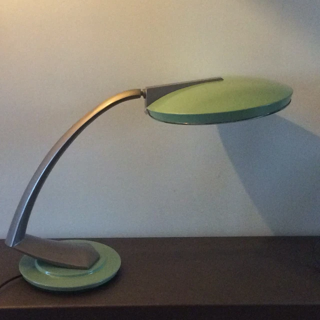 Ancienne lampe de bureau design FASE Boomerang annéés 60/70